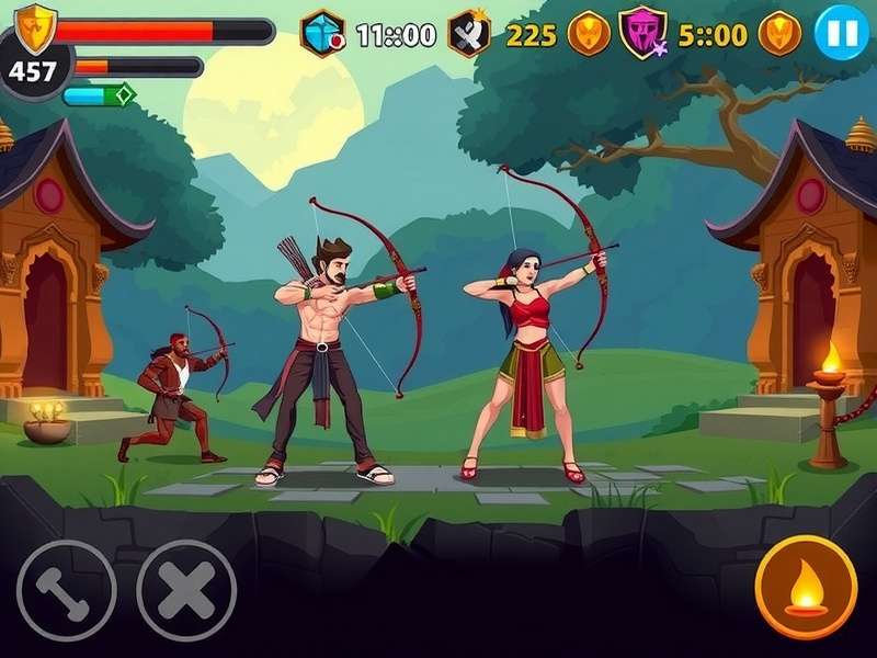 Indian Archer S Saga Gameplay Screenshot